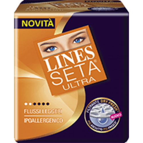 ASSORBENTI LINES SETA U/LEGGERO.x14